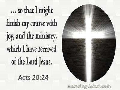 Acts 20:24 That I Might Finish My Course With Joy (utmost)03:05